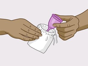 Păstrați cupa menstruală într-un loc curat, uscat. Dacă este posibil, utilizați punga originală.